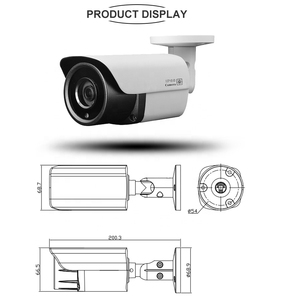 โปรโตคอลฮิคกล้องกลางแจ้ง 5MP 40 ม. IR POE ฟังก์ชั่นกล้องเครือข่าย IP เลนส์ 2.8 มม. การตรวจจับร่างกายมนุษย์ P2P 911HRB - Product Image 3