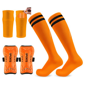 Ensemble de trois chaussettes de <span class=keywords><strong>football</strong></span> montantes au-dessus du genou Trade Straps pour enfants et adultes en polyester et coton absorbant la transpiration - Product Image 2