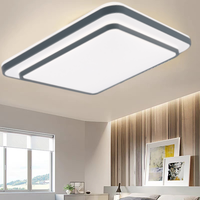 3CCT Plafonniers à gradation Lustre de plafond à LED de sable de cristal monté en surface pour chambre à coucher salon couloir