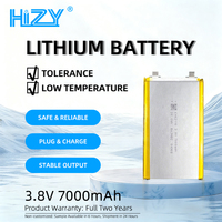 Batterie Li-Polymère HIZY 6462110 3.7V 7000mAh 26.6Wh avec protection PCM, cathode LiCoO2, 500 cycles pour batterie externe