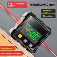 Inclinomètre numérique laser, outil de mesure électronique de l'angle de pente, niveau de mesure de la pente