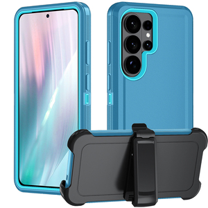 Funda Protectora Resistente para Teléfono Móvil con Clip para Cinturón, para Samsung <span class=keywords><strong>Galaxy</strong></span> S26 Ultra, Protección Completa de <span class=keywords><strong>360</strong></span> Grados - Product Image 1
