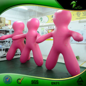 Ballon publicitaire <span class=keywords><strong>gonflable</strong></span> en forme d'homme Hongyi, mannequin <span class=keywords><strong>gonflable</strong></span> rose, poupée <span class=keywords><strong>gonflable</strong></span> - Product Image 1