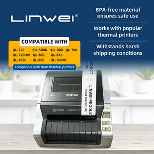 <span class=keywords><strong>Brother</strong></span>-impresora DK-11201, autoadhesiva, DK-1201, DK11201, DK1201, DK 11201, negro sobre blanco, papel térmico - Product Image 5