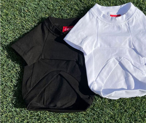 Sıcak satış 2021 yaz köpek giysileri evcil hayvan malzemeleri yaz baskılı t shirt eşleştirme köpek ve sahibi giysileri toptan - Product Image 5