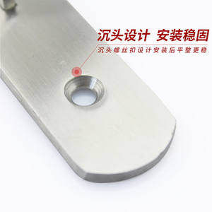 Soporte de Ángulo Recto de Acero Inoxidable, Soporte Triangular Positivo y Negativo para Montaje en Pared, Soporte de Conexión para Estantes - Product Image 3