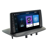 BQCC 9" Quad Octa Cœur Écran IPS Android 13 GPS WIFI 32EQ DSP 4G Mirrorlink Carplay Autoradio pour Renault Megane 2008-2014