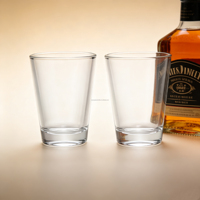 Verre à shot personnalisé au laser de 30 ml (1 oz) à prix de gros – Réutilisable, durable pour la distillerie artisanale et les bars