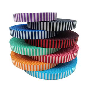 Hot Sale Band Jacquard Ribbon Nylon Seatbelt Webbing Polyester Webbing Tape For Backpack Totes