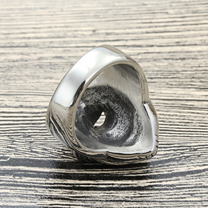 Men's Titanium Steel Lion <b>Ring</b> Animal Shape Retro Punk Style Stainless Steel Jewelry Gift 27060 - Product Image 2