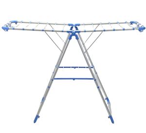 Séchoir à linge pliable en acier inoxydable DBS-6018Y, installation en DIY, double niveau, pour la maison, le salon et la salle de bain - Product Image 1