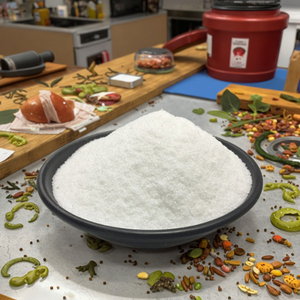 C6H8O7.<span class=keywords><strong>H2O</strong></span> Ácido Cítrico Monohidratado de Grado Alimenticio, Polvo Blanco, 25 kg/bolsa, para Bebidas, Dulces y Productos Lácteos - Product Image 1