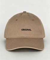 Origineel logo geborduurd fruit argyle patroon 100% katoen universele unisex verstelbare casual dad baseball pet