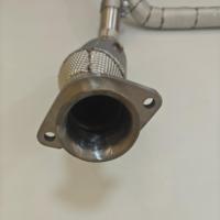 Tubería de Escape Aislada de Acero Inoxidable SS304 de Alta Calidad para Dodge Ram 1500 5.7, Fácil Instalación, Opciones de Tubo Recto o con Catalizador Personalizado