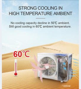 เครื่องปรับอากาศแบบตั้งพื้นไฮเอนด์ ใช้แก๊ส R410a 5 แรงม้า 18000-60000 บีทียู  ระบบทำความร้อน  แบบโรตารี่ ยี่ห้อไฮเซ่นส์ 18000 บีทียู - Product Image 5