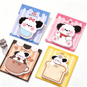 สติกเกอร์ติดข้อความลายการ์ตูนน้องหมา ดีไซน์น่ารัก X418 แบบลอกออกได้ สำหรับนักเรียนและอุปกรณ์การเรียน - Product Image 1