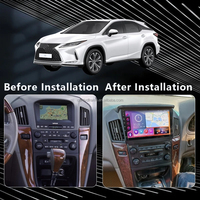 Aijia Haute qualité 2K Android Stereo Car DVD Player Navigation GPS Video Radio pour Lexus RX300 RX350 1998-2005 Multimedia