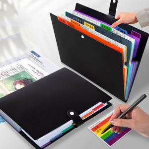 5 Pocket Expanding File for School and Office Organization Practical Filing Product - Product Image 2