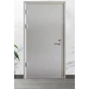 Tùy chỉnh hoàn thành bề mặt thiết kế hiện đại xây dựng hội thảo an toàn hạt gỗ chống cháy thép cửa - Product Image 3