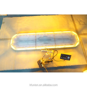 Barra de <span class=keywords><strong>luz</strong></span> de advertencia de doble color ámbar, barra de <span class=keywords><strong>luz</strong></span> rofprofesional, 1200mm - Product Image 1