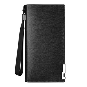Cartera de Hombre OEM, Cartera Minimalista Larga con Protección RFID para Hombre, Cartera de Mano para Teléfono, Tarjetero de Cuero, Cartera de Negocios - Product Image 5