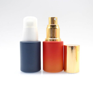 Skin Care Frosted Glass <b>Bottle</b> Packaging Luxury Custom 30ml 50ml 120ml 150ml Glass Serum <b>Bottle</b> with <b>Dropper</b> Lotion Pump <b>Bottle</b> - Product Image 4