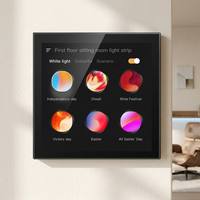 Panneau de commande intelligent pour la maison - Écran tactile - Passerelle Zigbee - Contrôleur de lumière RVB - Thermostat mural - Hub d'automatisation domestique