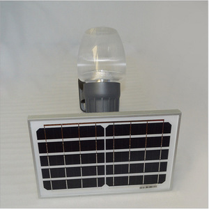 โคมไฟติดผนังพลังงานแสงอาทิตย์ 12V LED โพลีคาร์บอเนตทรงกระบอกสำหรับแสงสว่างภายนอกอาคาร - Product Image 4