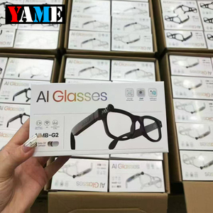 Occhiali Intelligenti G2 con Fotocamera e Display, Alimentati da AI Meta, Compatibili con Chat GTP, Funzione Ausilio Uditivo AIMB-G2 - Product Image 1
