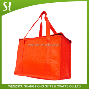 Sac isotherme imperméable, pas cher, gaufré, non tissé, pour garder les aliments chauds et froids, sac isotherme pour le déjeuner - Product Image 4