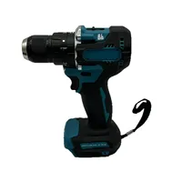 Perceuse électrique sans fil professionnelle industrielle portable 21V Li-Ion 10mm avec moteur sans balais, vitesse variable et mandrin auto-serrant OEM