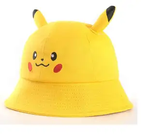 XUX 58cm topi anak-anak gambar kartun topi Anime nelayan musim panas topi Visor Visor kartun lucu grosir Anak