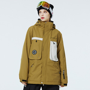 <span class=keywords><strong>Veste</strong></span> d'hiver imperméable extérieure pour hommes et femmes avec fermeture à glissière Snowboard <span class=keywords><strong>Ski</strong></span> coupe-vent vêtements d'extérieur chauds grande taille caractéristiques - Product Image 4
