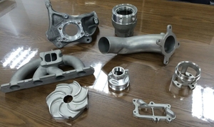Độ chính xác cao đầu tư đúc thép không gỉ ô tô ống xả đa tạp - Product Image 6