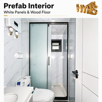 Casa Contenedor Expandible de 20 pies con Techo Plano y Doble Ala, Dos Dormitorios, Baño Completo, Ventanas Corredizas, Apartamento Modular Moderno, Hotel