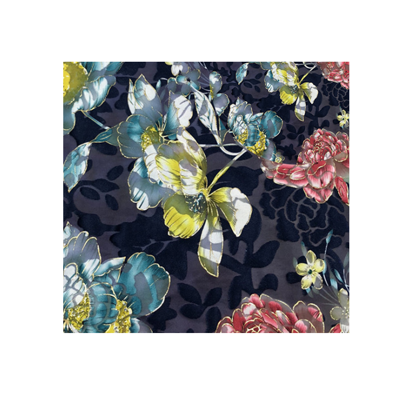 Оптовая продажа, шелковая вискозная бархатная ткань