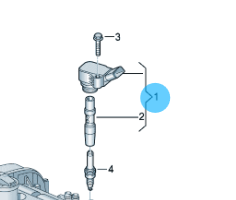 ملف إشعال جديد من لانزي OEM لنيسان UF561 TEX10191 96414260 25181813 28063913 1026090GG010 2709060500 - Product Image 2