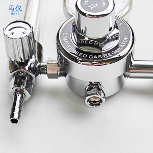 Station d'analyse des gaz d'échappement, vanne de régulation de pression de gaz standard spécifique au laboratoire, cylindre, débitmètre de pression - Product Image 4