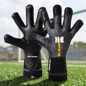 Guantes de Portero Profesionales de Cuero con Protección para los Dedos y Diseño Transpirable Antideslizante en la Palma para Adultos y Jóvenes - Product Image 4