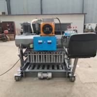 Machine à mouler des blocs de béton, machine automatique à fabriquer des briques creuses avec du cendre volante et du sable pour la construction