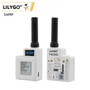 LILYGO TTGO SoftRF T-Echo NRF52840 LoRa SX1262 433/868/915MHz Wireless Module L76K GPS BME280 Sensor 1.54 E-Paper For Arduino