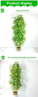 Bambou Artificiel Écologique 150cm, Aspect Réel, Résistant aux UV, Résistant à l'Eau, Ignifuge, Toucher Naturel, Vente en Gros, Petit Format