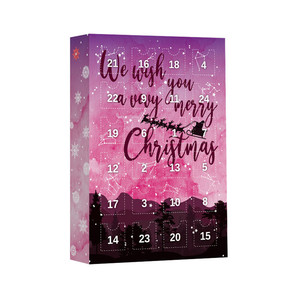 Fabricación al por mayor personalizado impreso cartón blanco magnético Navidad Calendario de Adviento 12 días cuenta regresiva caja ciega - Product Image 5