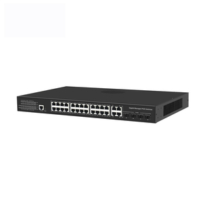 <span class=keywords><strong>Switch</strong></span> Gestito 24 Porte 10/100/1000T 802.3at PoE+ con 4 Porte Gigabit <span class=keywords><strong>TP</strong></span>/SFP Combo - Product Image 6