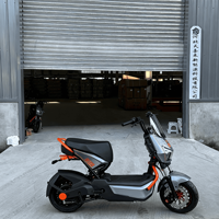 Trottinette électrique longue portée haute vitesse avec moteur arrière sans balais électronique, frein à disque avant et frein à tambour arrière, 3 vitesses pour les trajets urbains