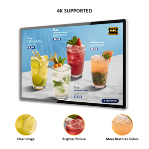 Écran d'affichage numérique intérieur 32 43 49 55 65 pouces 2k 4k Écran tactile Kiosque Affichage interactif LCD pour ascenseur Centre commercial - Product Image 3