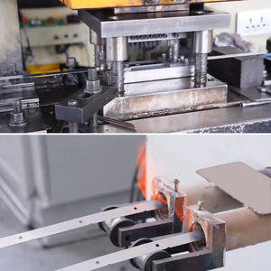 Dao cắt thực tế có tay cầm bằng cao su, lưỡi dao SK2 dài 110mm, rộng 18mm, có thể thu vào - Product Image 5