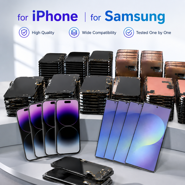 Pantallas OLED Para Celular Lcd Touch Screens Cellphone Parts for Iphone for Samsung Replacement Phone Accessories Display