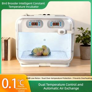 Incubateur pour oiseaux USMILEPET, nouveau design, en PP, avec double contrôle de la température. - Product Image 2
