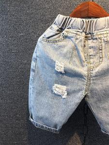 Ropa Infantil Vintage de Alta Calidad, Jeans para Niños de Proveedores de Telas de Mezclilla - Product Image 3